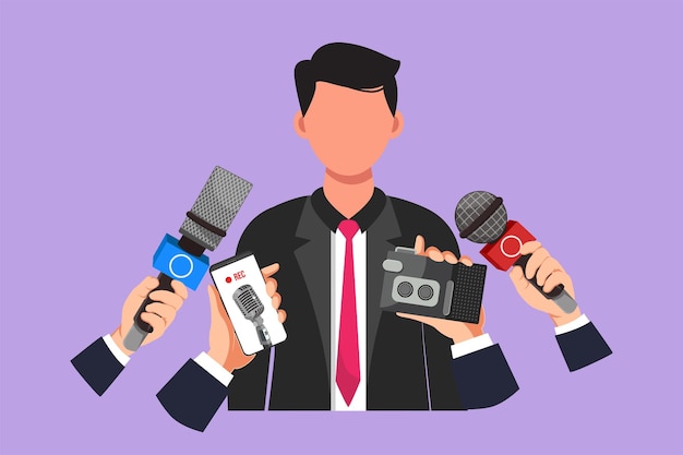 celebrity speaking cliparts