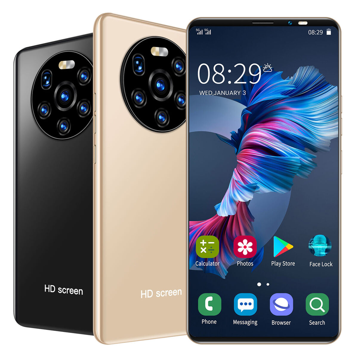 2021 Neu entsperrt Handy für 4.4.2 Smartphone Dual SIM Super Billig