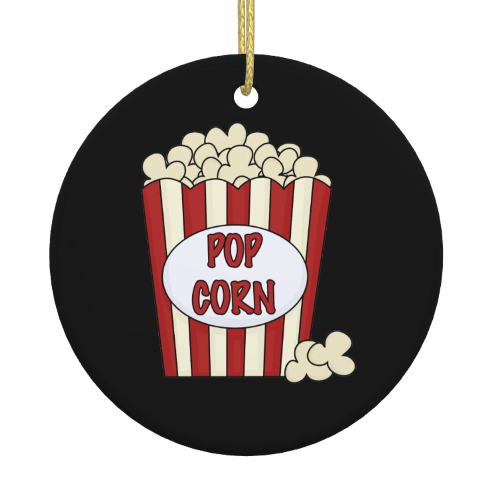 Amazon.com: Popcorns Clipart Christmas Ornaments 2024, Office Home  Decorations Ceramic Ornaments, Christmas Tree Xmas Souvenirs Gifts for  Family ...