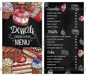 chalkboard cake cliparts