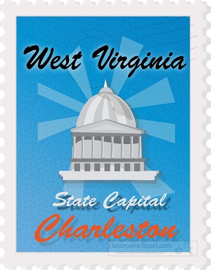 West Virginia State Clipart-charleston west virginia state capital