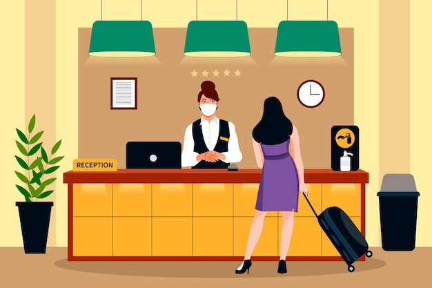 check in desk cliparts