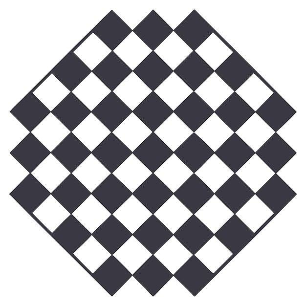 Premium Vector | Flat checkered background pattern and black ...