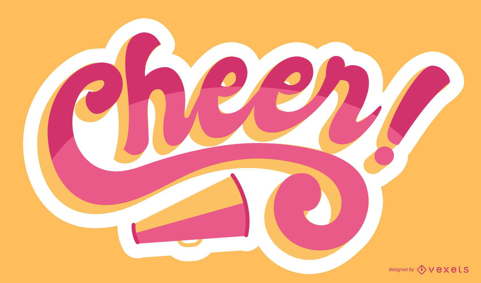Cheer Vector &amp; Graphics to Download