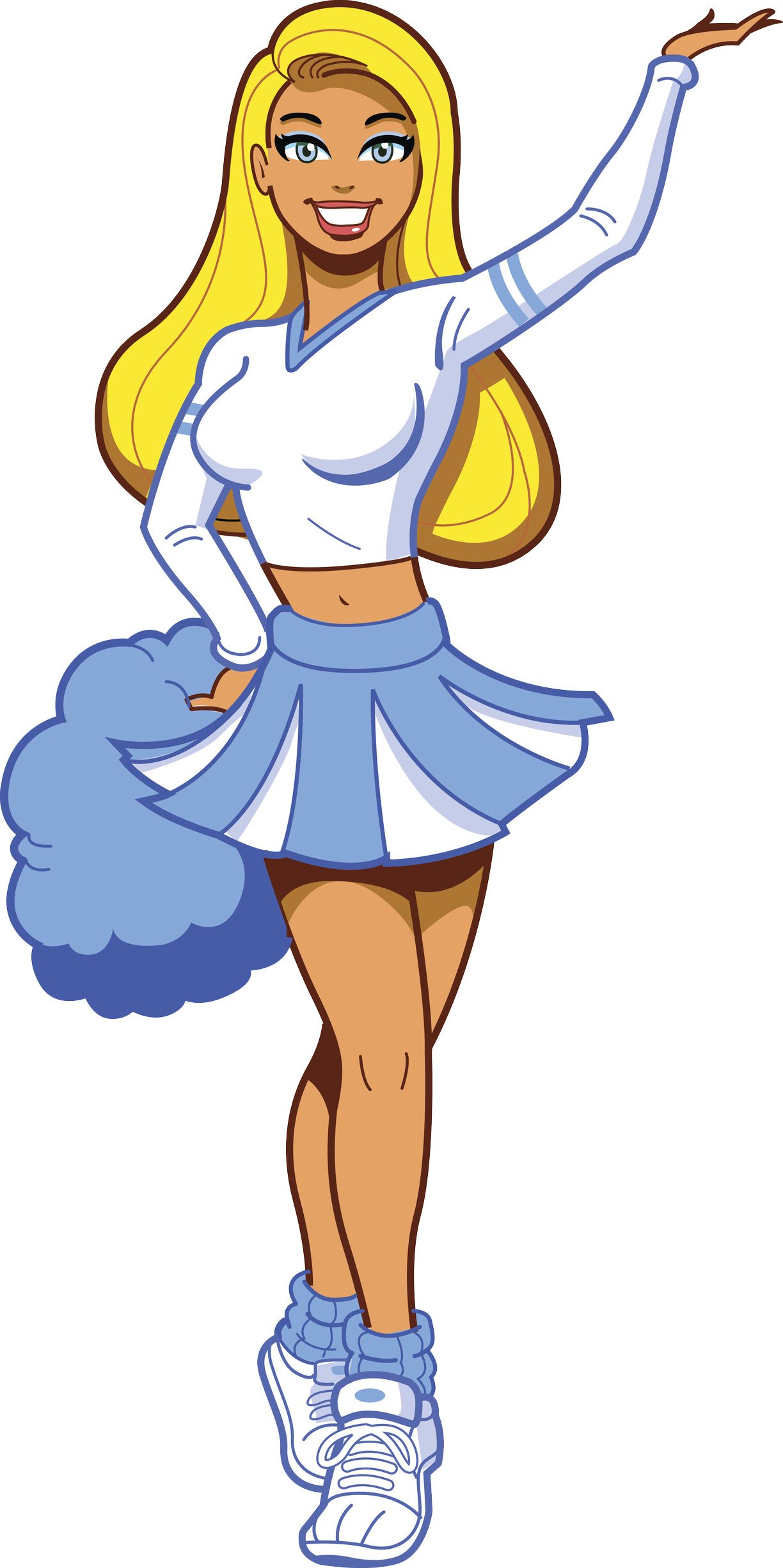 cheerleader cartoon pictures
