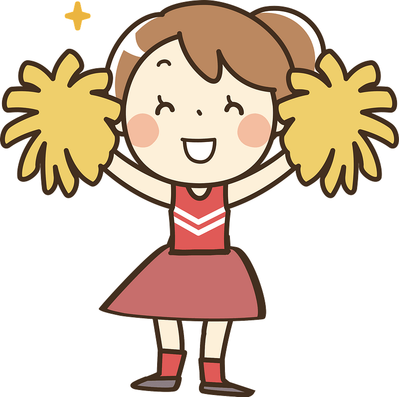 cheerleader clip art