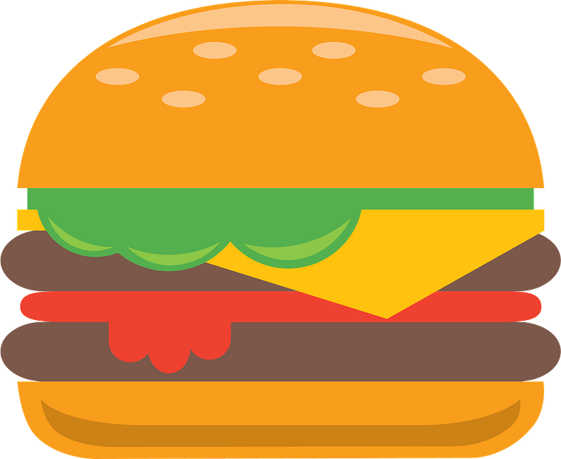 cheeseburger clipart