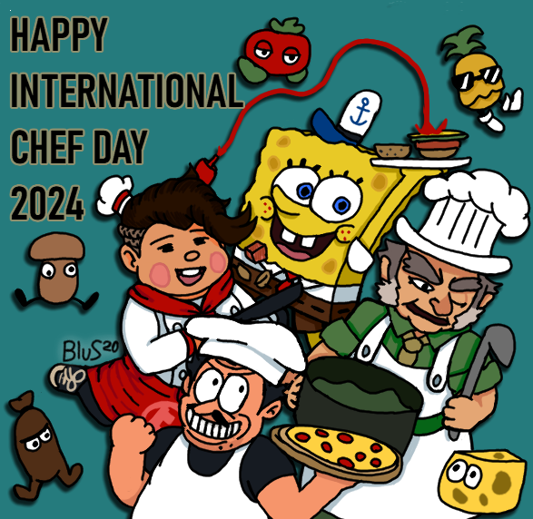 International Chef Day 2024 by BluShroom20 on Newgrounds