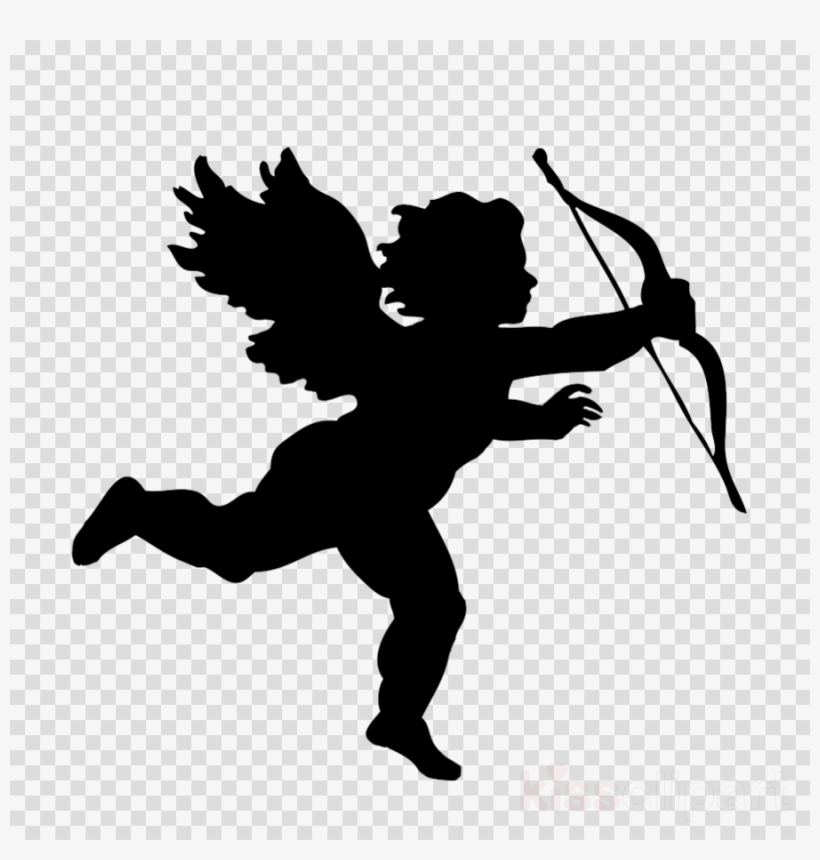 Cherub Silhouette Clipart Cherub Clip Art - Free Transparent PNG ...