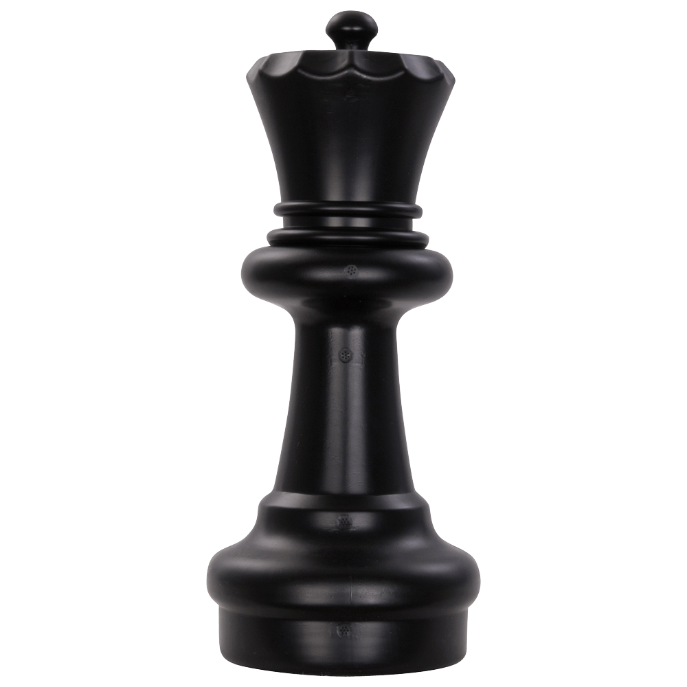 Giant Chess Piece 11 Inch Dark Plastic Queen | MegaChess