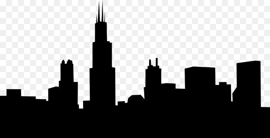 chicago skyline clipart