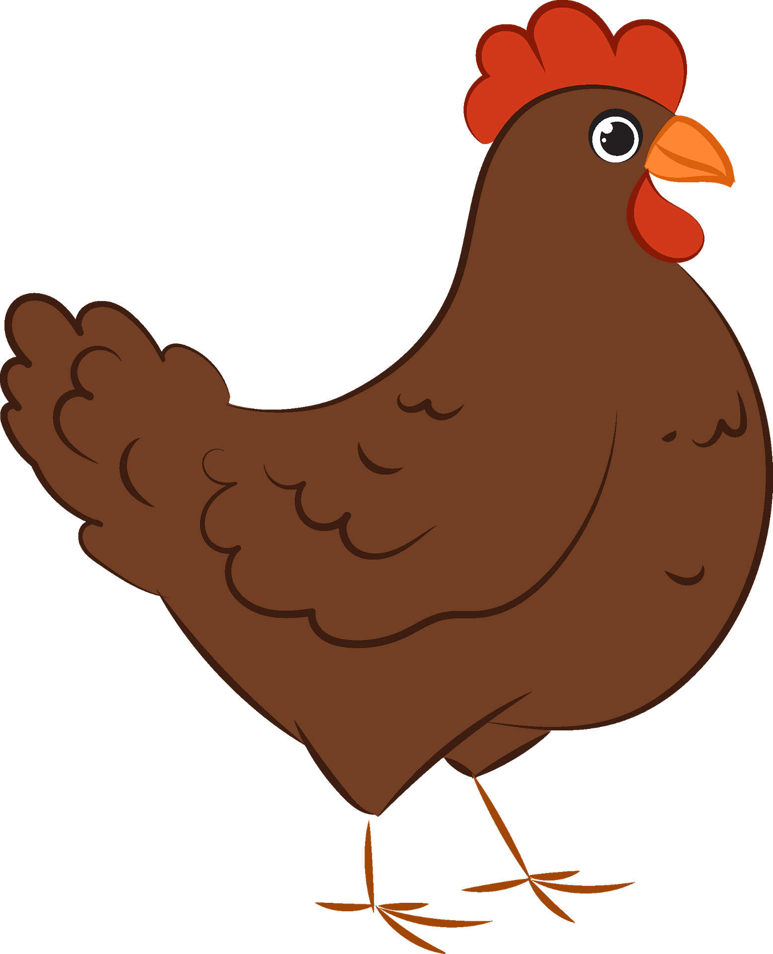 Chicken - Free vector clipart images on clipart library.com