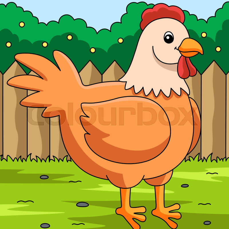 chicken images cartoon