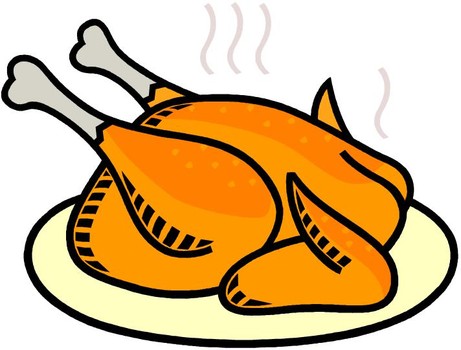 chicken plate cliparts
