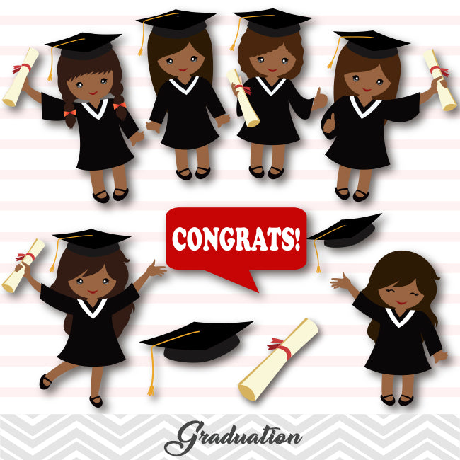 children graduation clipart