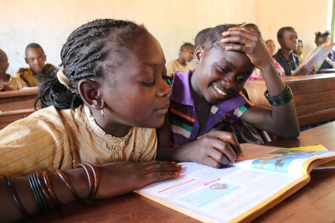 children in school