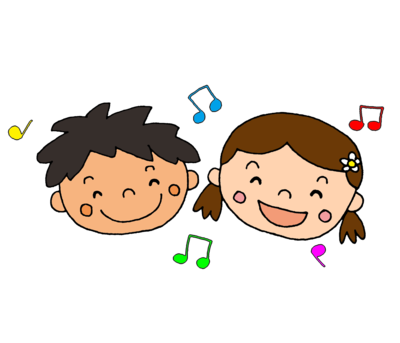 children singing clipart