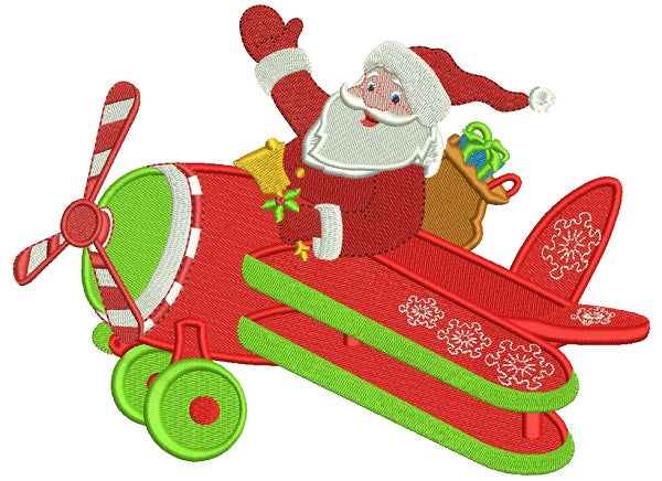 christmas airplane cliparts