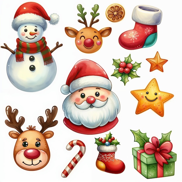 christmas art clips