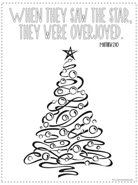 christmas bible coloring pages free