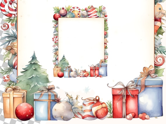 christmas border clip art
