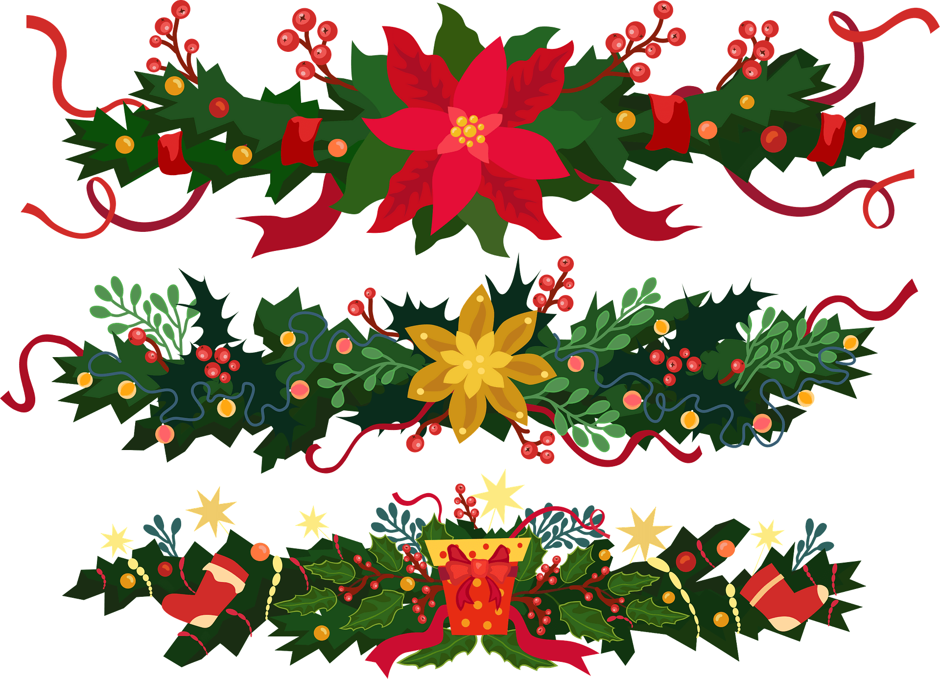 christmas borders clipart