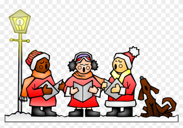 christmas carolers clipart