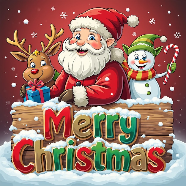 christmas cartoon images