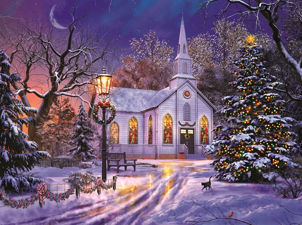 christmas churchs