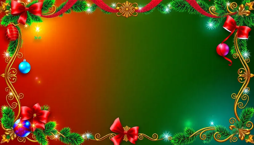 christmas clip art border