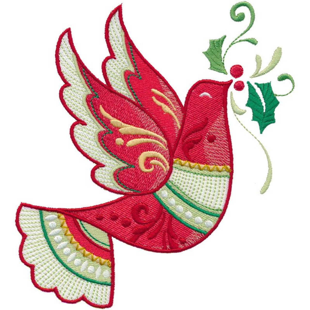 christmas dove cliparts