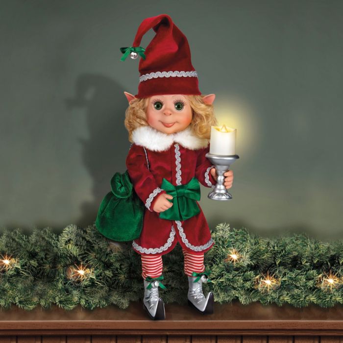 Merry, die Weihnachtselfe – Elfenpuppe