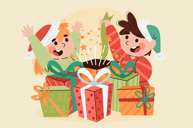 Page 11 | Open Christmas Gift Vectors &amp; Illustrations for Free ...