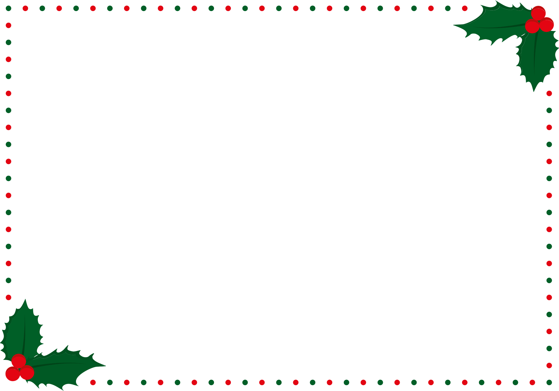christmas frame cliparts