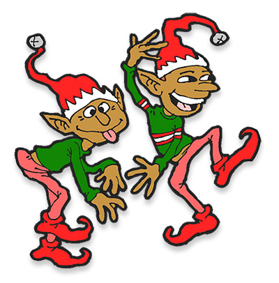 christmas fun cliparts