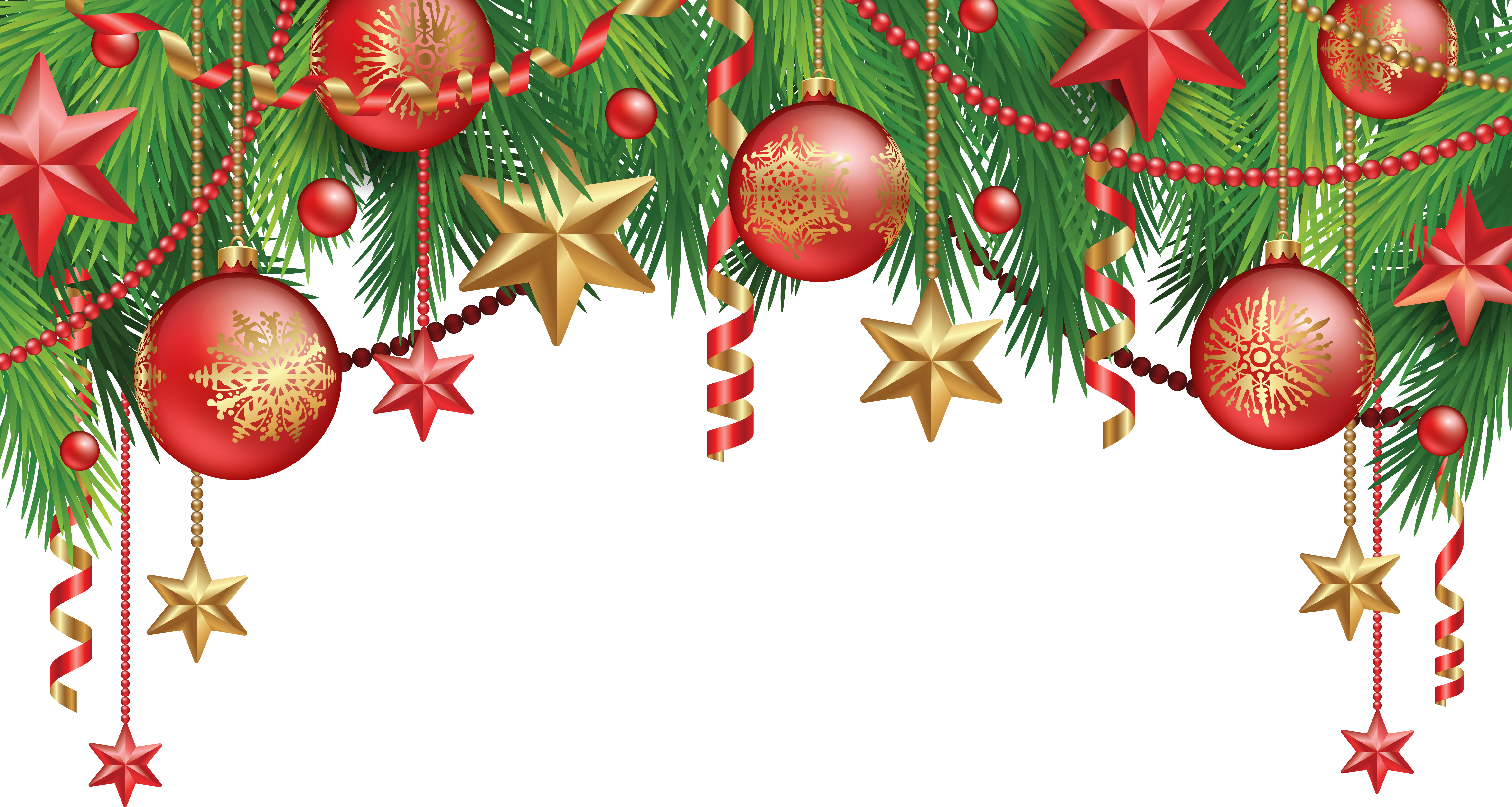 christmas garland clipart