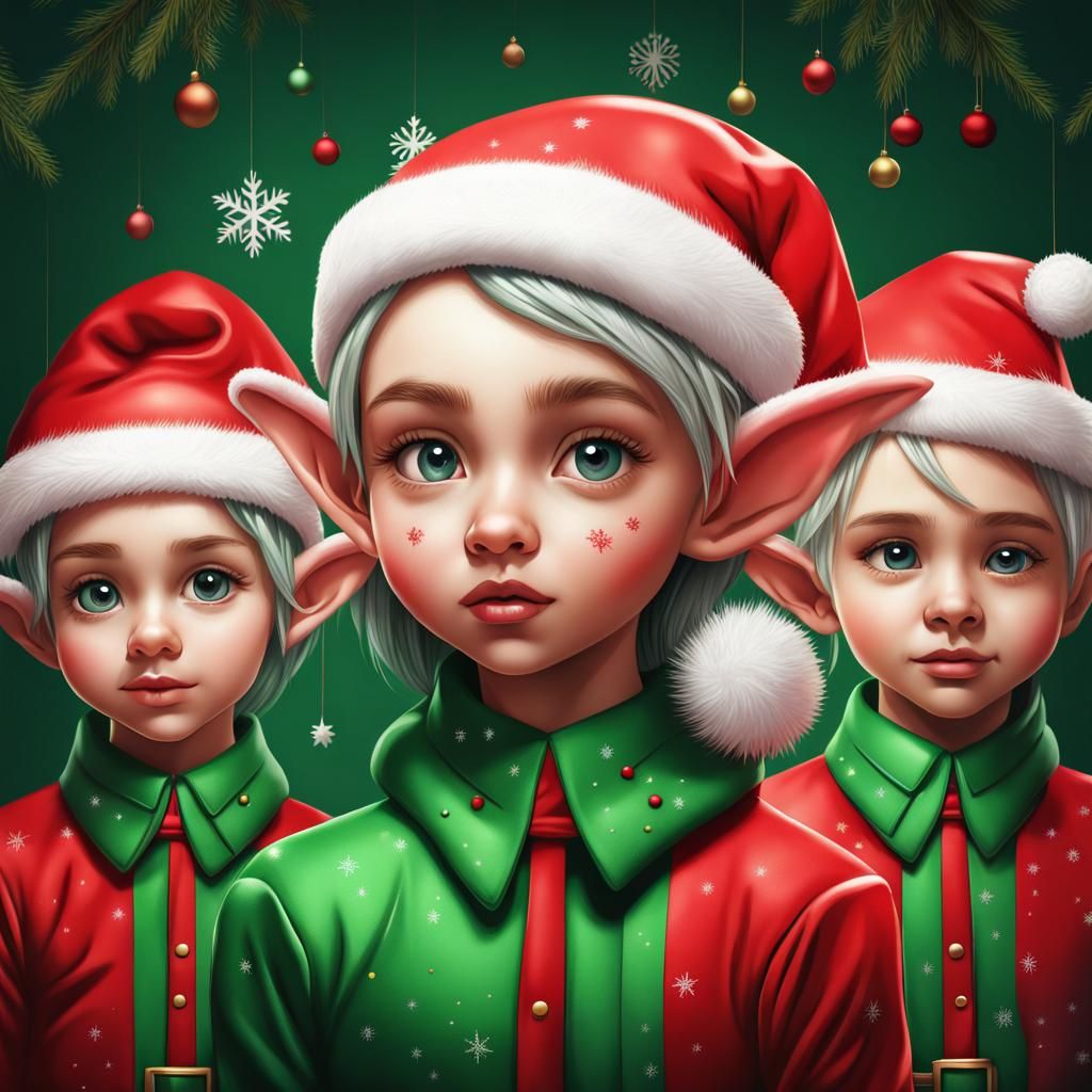 christmas graphic art