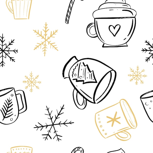 christmas pattern cliparts 2024
