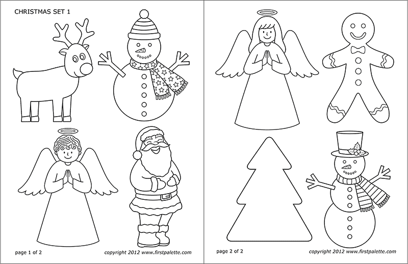 christmas printouts