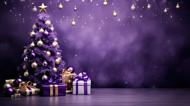 Purple Christmas-Bilder: Stock-Fotos &amp; -Videos. | Adobe Stock
