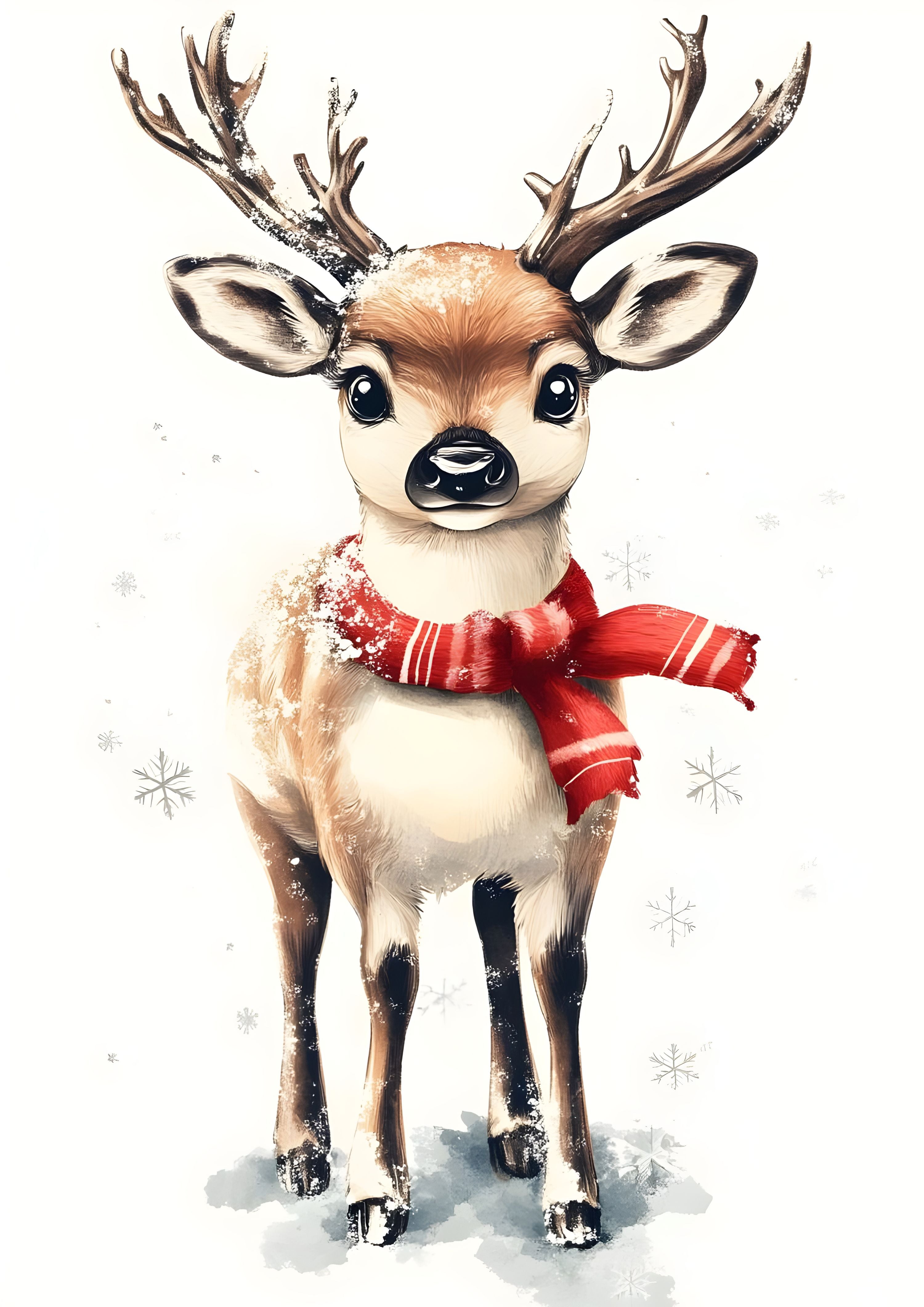christmas reindeer photos