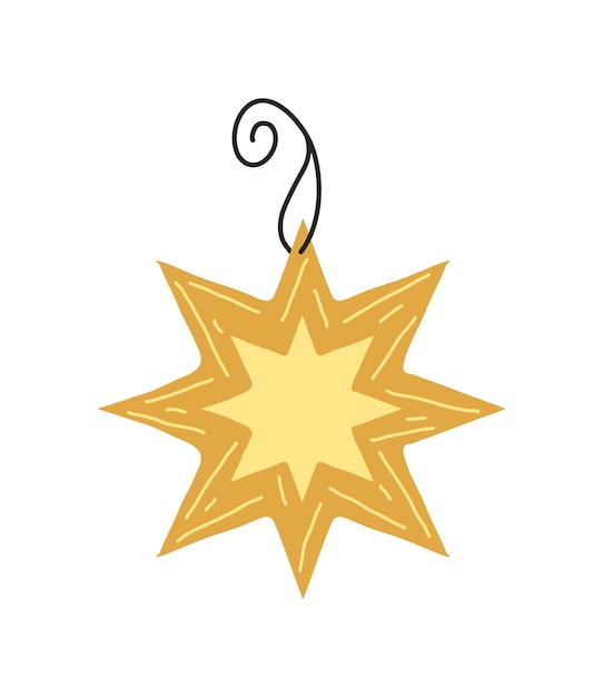 christmas star clipart 2024