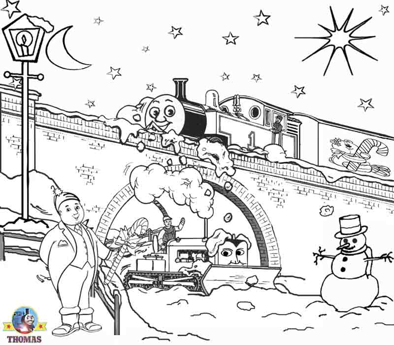 christmas train coloring pages toy