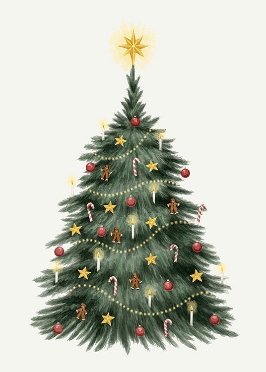 Christmas Tree Poster