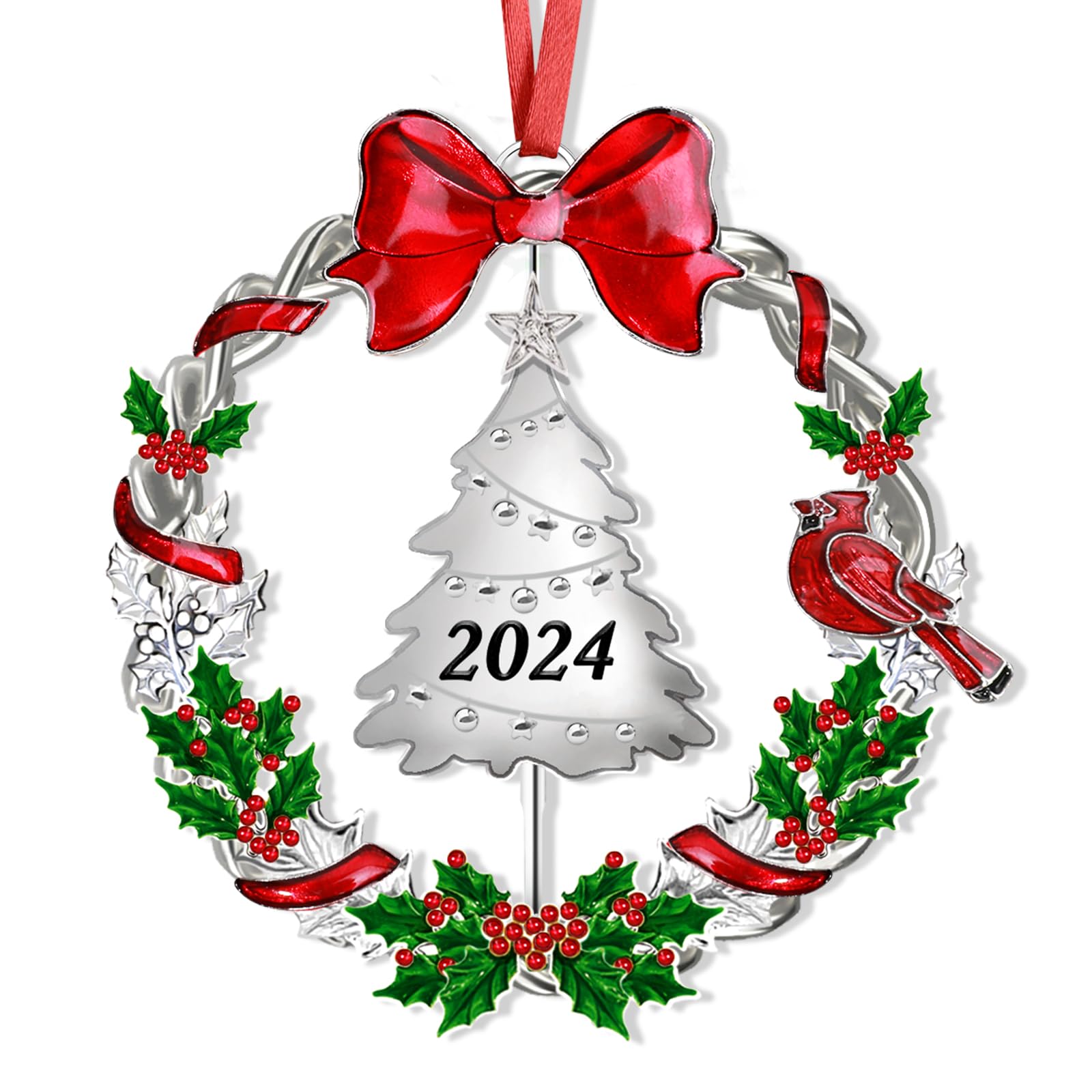 christmas wreath clipart 2024