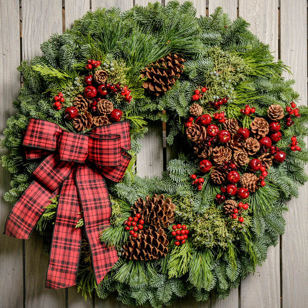 christmas wreath pictures