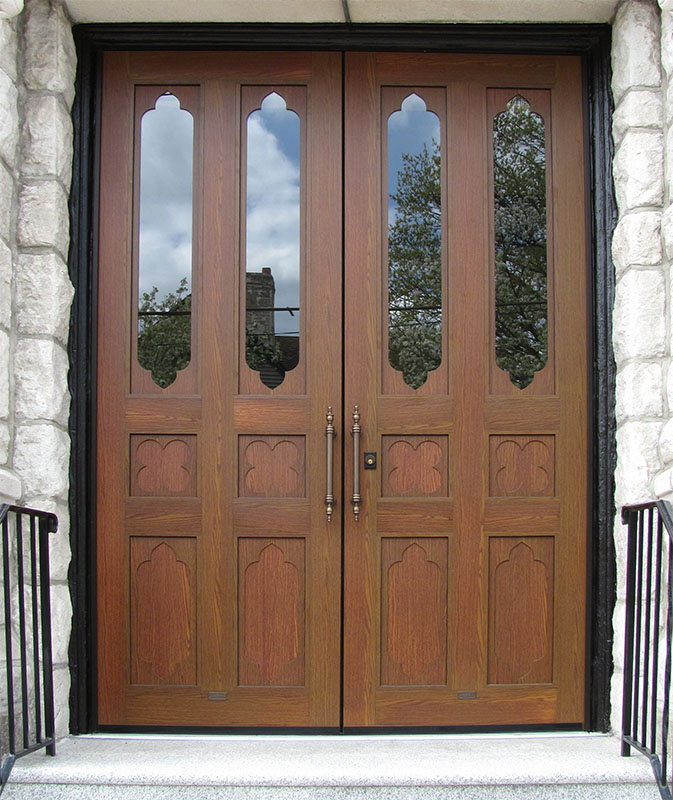 church doors