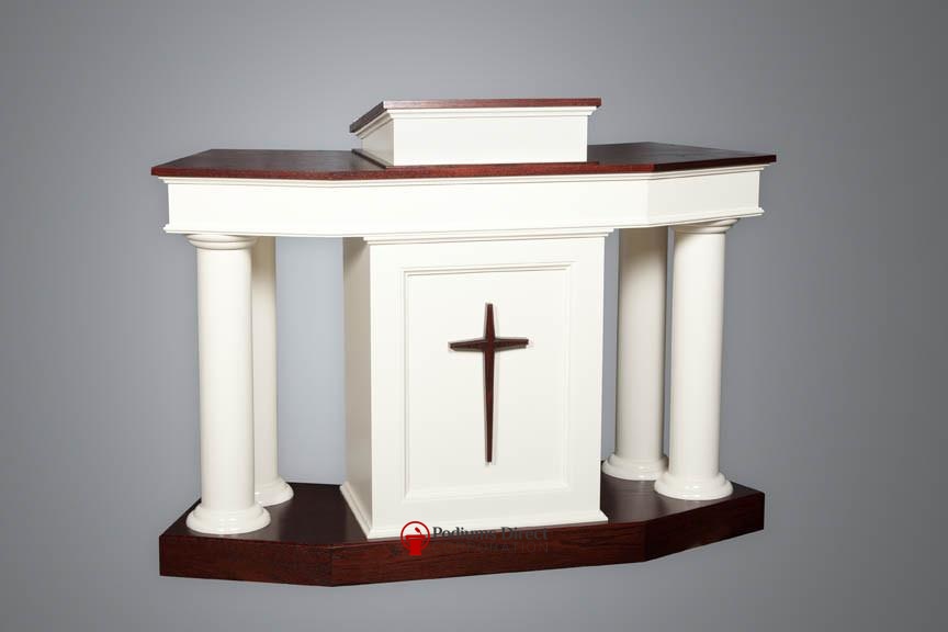 Church Wood Pulpit Custom No. 810. – Podiums Direct