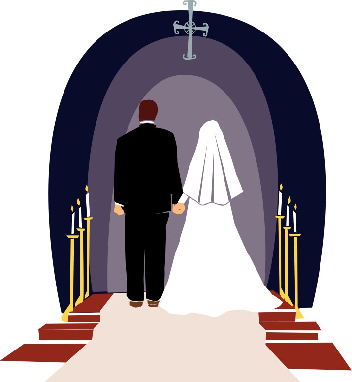church weddings cliparts