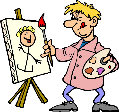 Clip Art - Clip art painting 494380
